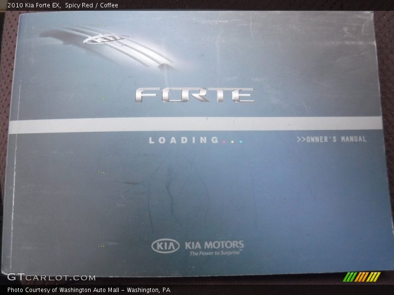 Spicy Red / Coffee 2010 Kia Forte EX