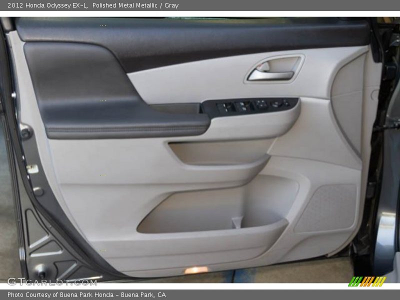 Polished Metal Metallic / Gray 2012 Honda Odyssey EX-L