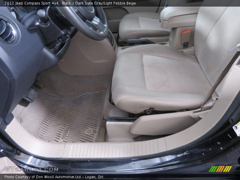 Black / Dark Slate Gray/Light Pebble Beige 2012 Jeep Compass Sport 4x4