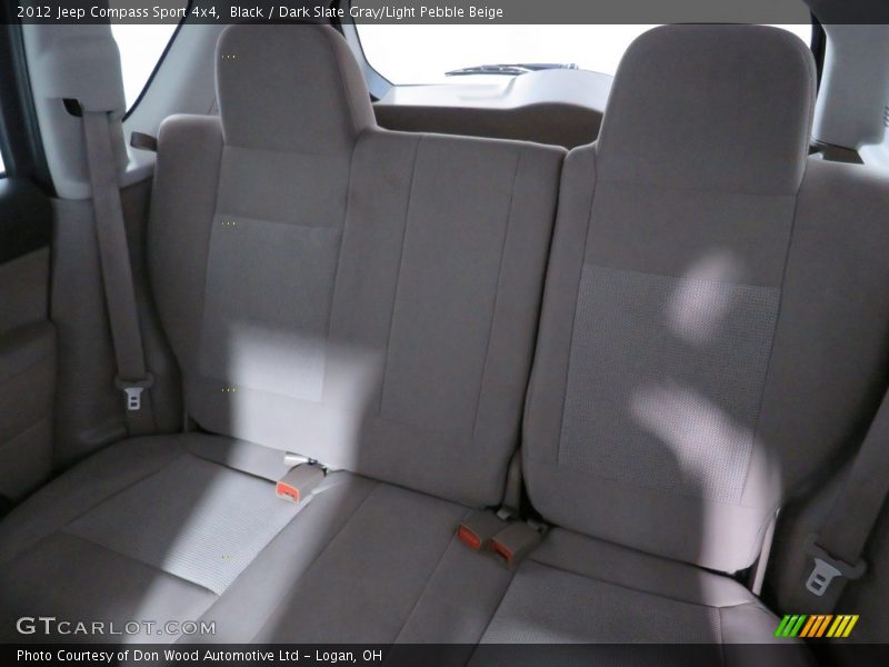 Black / Dark Slate Gray/Light Pebble Beige 2012 Jeep Compass Sport 4x4