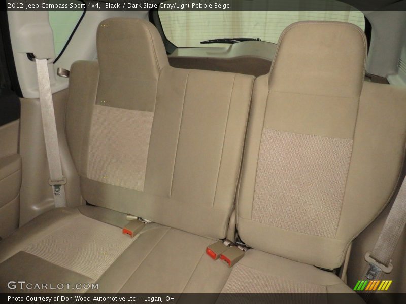 Black / Dark Slate Gray/Light Pebble Beige 2012 Jeep Compass Sport 4x4
