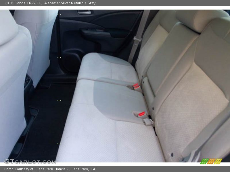 Alabaster Silver Metallic / Gray 2016 Honda CR-V LX
