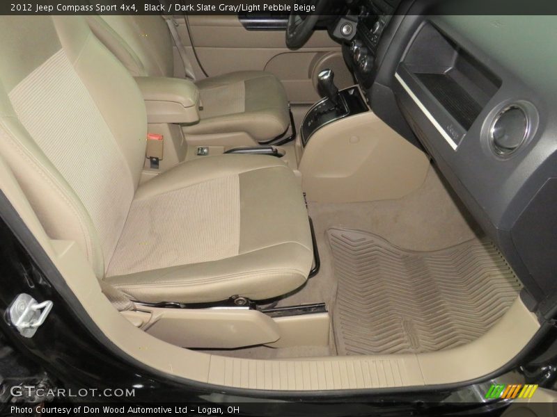 Black / Dark Slate Gray/Light Pebble Beige 2012 Jeep Compass Sport 4x4