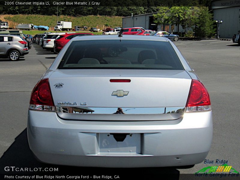 Glacier Blue Metallic / Gray 2006 Chevrolet Impala LS