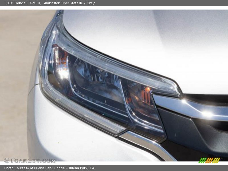 Alabaster Silver Metallic / Gray 2016 Honda CR-V LX