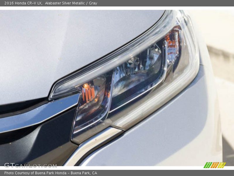 Alabaster Silver Metallic / Gray 2016 Honda CR-V LX