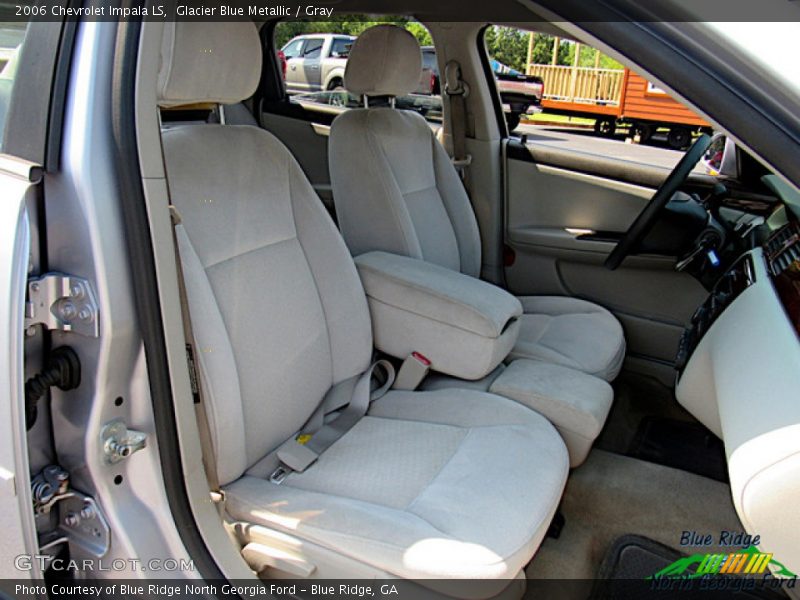 Glacier Blue Metallic / Gray 2006 Chevrolet Impala LS