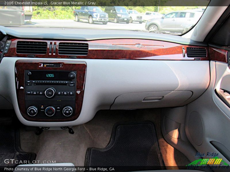 Glacier Blue Metallic / Gray 2006 Chevrolet Impala LS