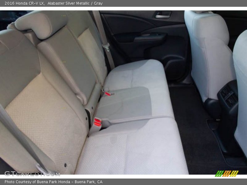 Alabaster Silver Metallic / Gray 2016 Honda CR-V LX