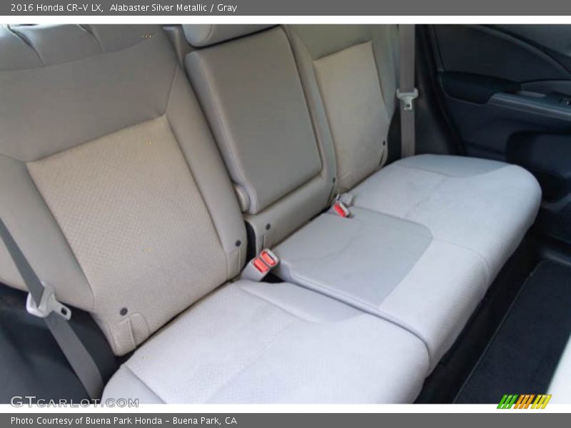 Alabaster Silver Metallic / Gray 2016 Honda CR-V LX