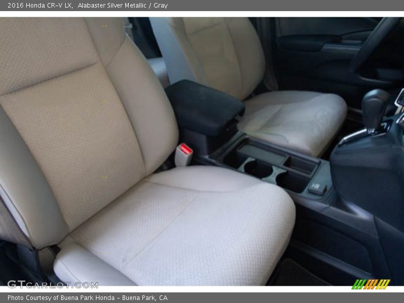 Alabaster Silver Metallic / Gray 2016 Honda CR-V LX