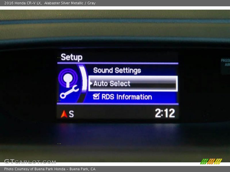 Alabaster Silver Metallic / Gray 2016 Honda CR-V LX