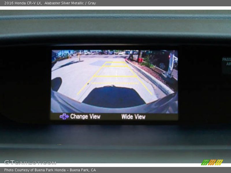 Alabaster Silver Metallic / Gray 2016 Honda CR-V LX