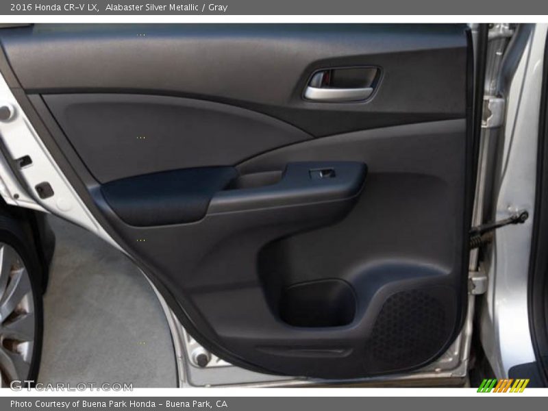 Alabaster Silver Metallic / Gray 2016 Honda CR-V LX