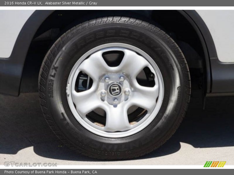 Alabaster Silver Metallic / Gray 2016 Honda CR-V LX