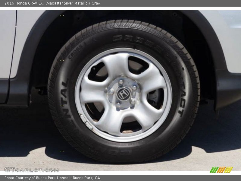 Alabaster Silver Metallic / Gray 2016 Honda CR-V LX