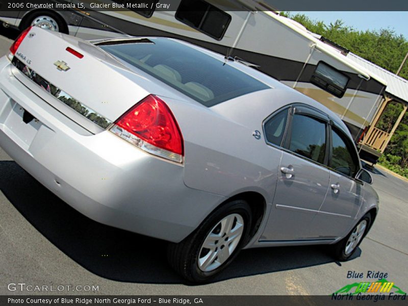 Glacier Blue Metallic / Gray 2006 Chevrolet Impala LS