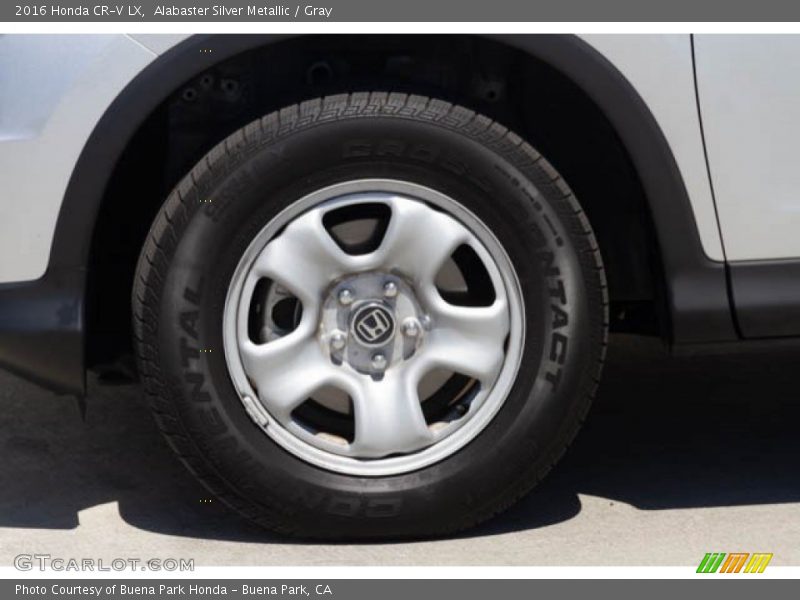 Alabaster Silver Metallic / Gray 2016 Honda CR-V LX