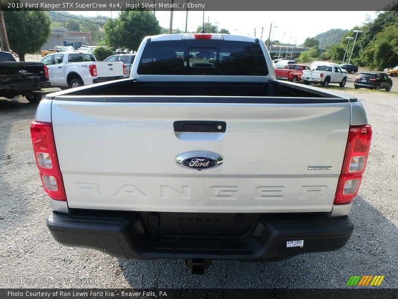 Ingot Silver Metallic / Ebony 2019 Ford Ranger STX SuperCrew 4x4