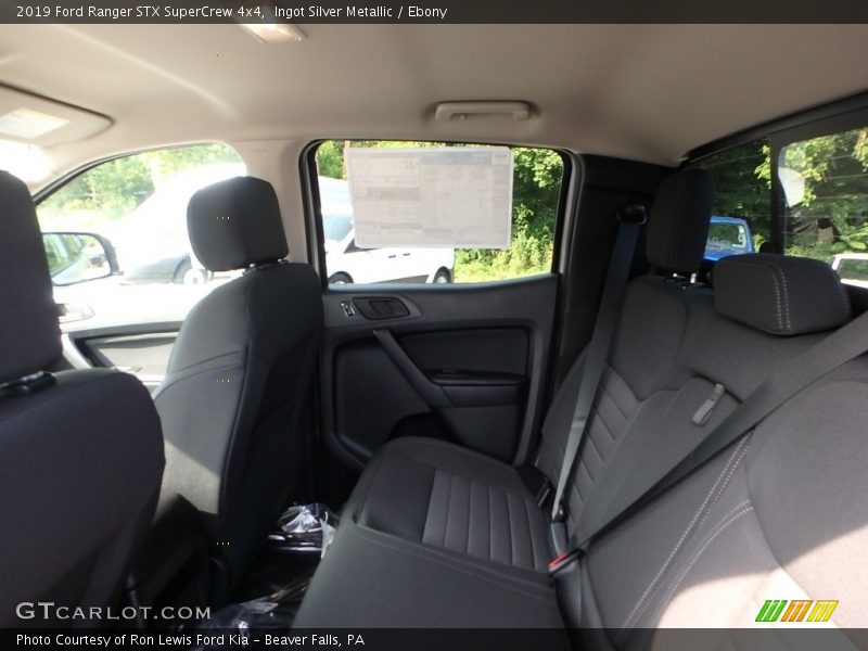 Ingot Silver Metallic / Ebony 2019 Ford Ranger STX SuperCrew 4x4