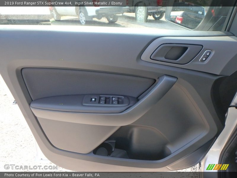 Ingot Silver Metallic / Ebony 2019 Ford Ranger STX SuperCrew 4x4