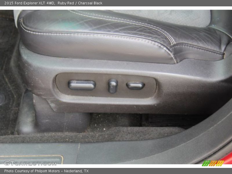 Ruby Red / Charcoal Black 2015 Ford Explorer XLT 4WD