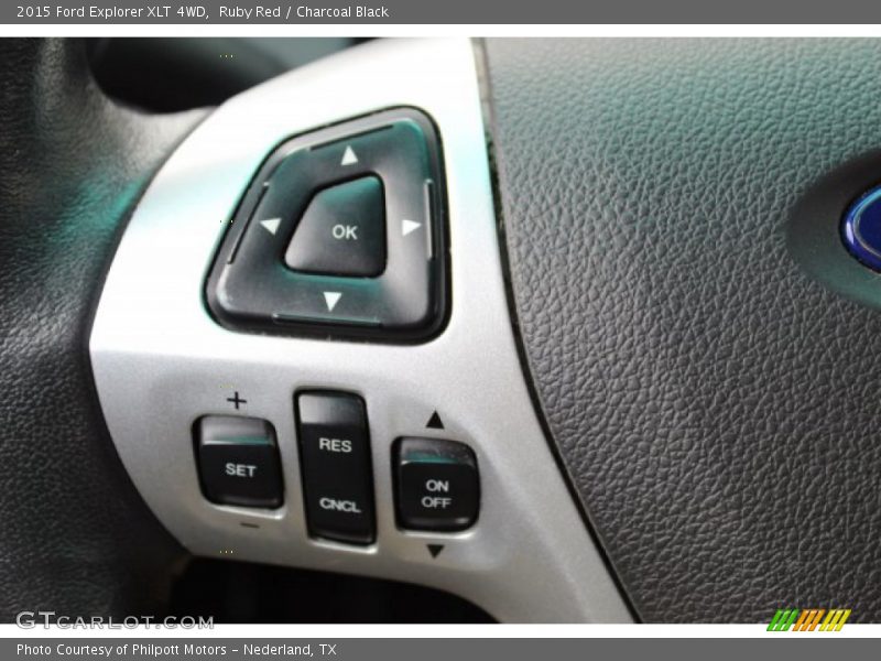 Ruby Red / Charcoal Black 2015 Ford Explorer XLT 4WD