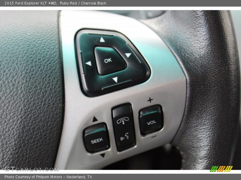 Ruby Red / Charcoal Black 2015 Ford Explorer XLT 4WD