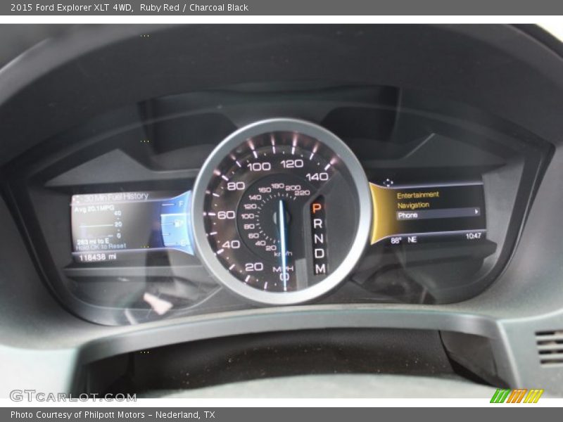 Ruby Red / Charcoal Black 2015 Ford Explorer XLT 4WD