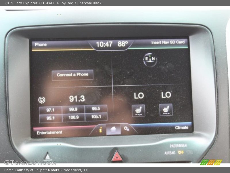 Ruby Red / Charcoal Black 2015 Ford Explorer XLT 4WD