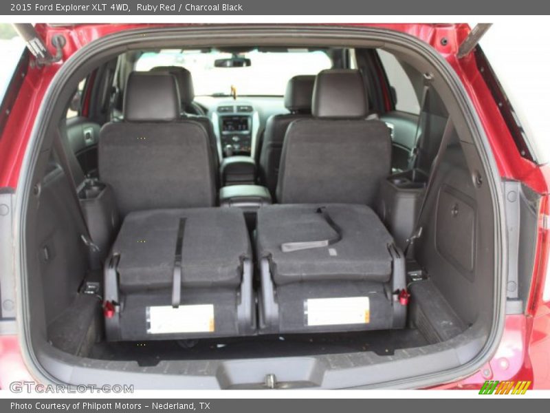 Ruby Red / Charcoal Black 2015 Ford Explorer XLT 4WD