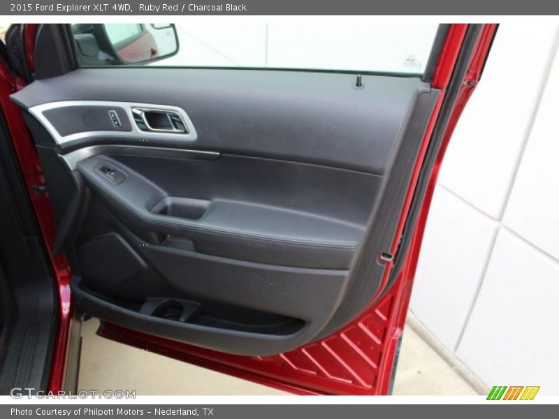 Ruby Red / Charcoal Black 2015 Ford Explorer XLT 4WD