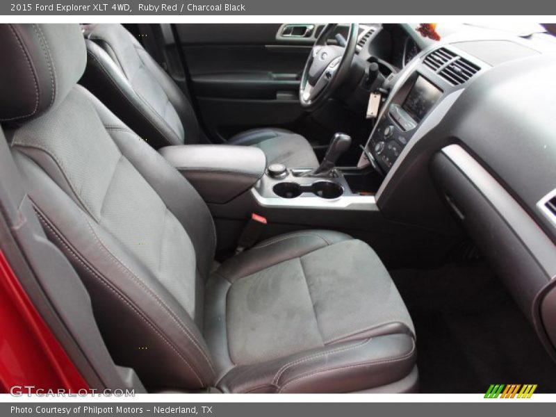Ruby Red / Charcoal Black 2015 Ford Explorer XLT 4WD