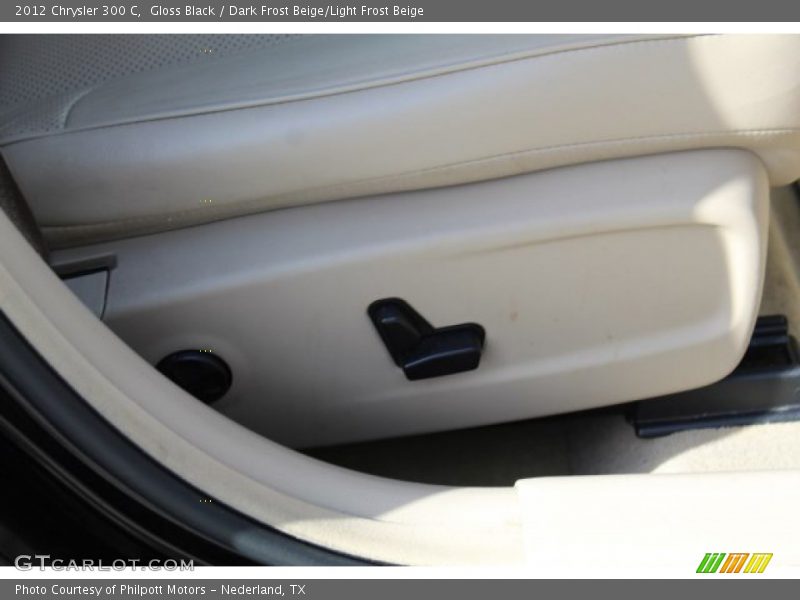Gloss Black / Dark Frost Beige/Light Frost Beige 2012 Chrysler 300 C
