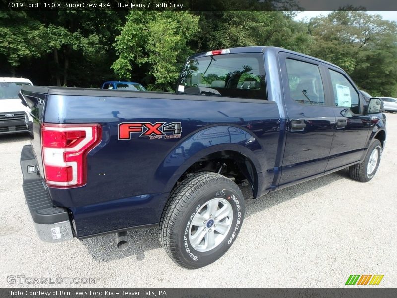 Blue Jeans / Earth Gray 2019 Ford F150 XL SuperCrew 4x4