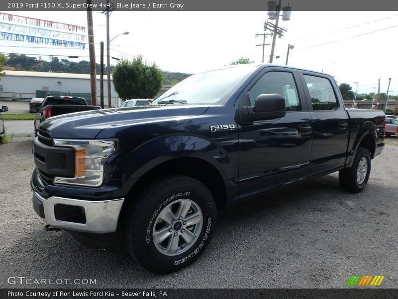 Blue Jeans / Earth Gray 2019 Ford F150 XL SuperCrew 4x4