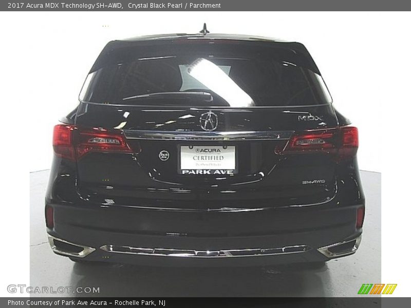 Crystal Black Pearl / Parchment 2017 Acura MDX Technology SH-AWD
