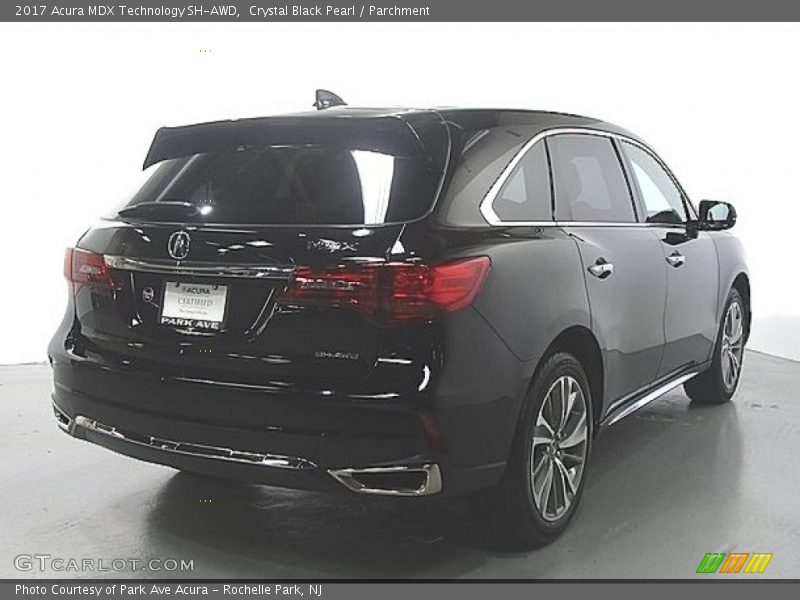 Crystal Black Pearl / Parchment 2017 Acura MDX Technology SH-AWD