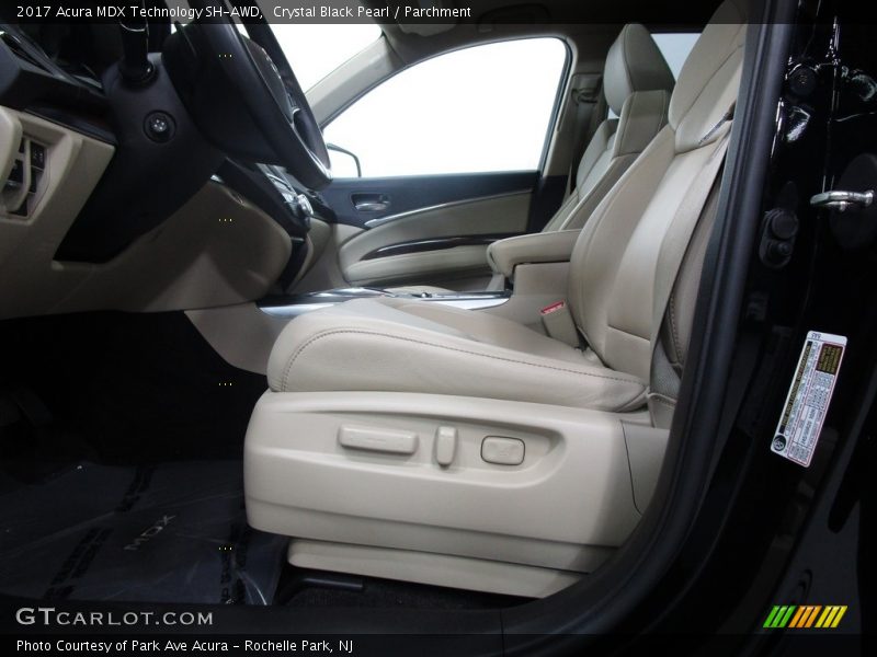 Crystal Black Pearl / Parchment 2017 Acura MDX Technology SH-AWD