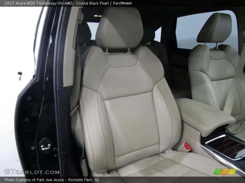 Crystal Black Pearl / Parchment 2017 Acura MDX Technology SH-AWD