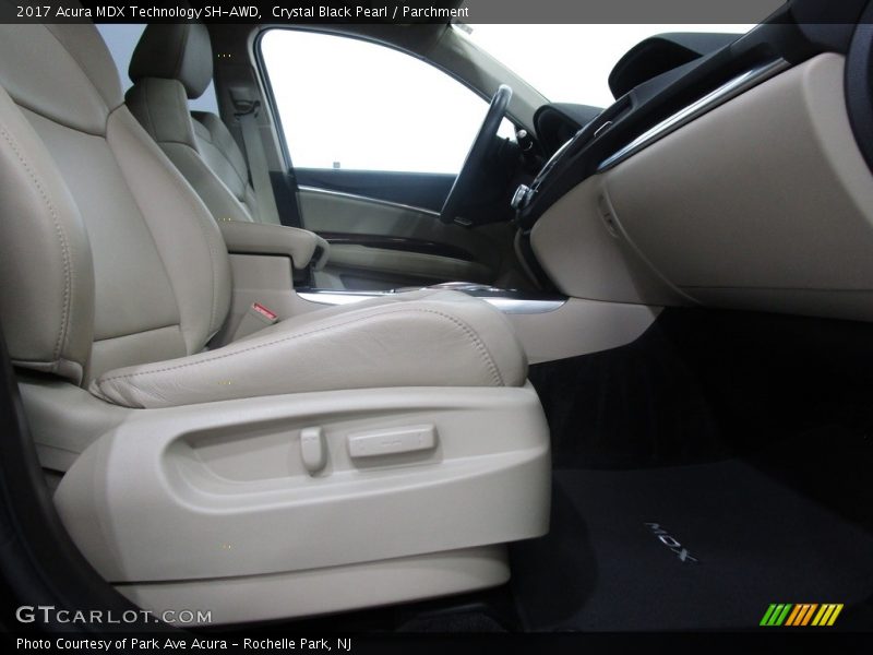 Crystal Black Pearl / Parchment 2017 Acura MDX Technology SH-AWD