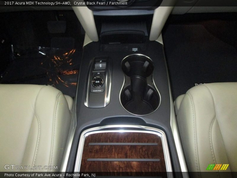 Crystal Black Pearl / Parchment 2017 Acura MDX Technology SH-AWD