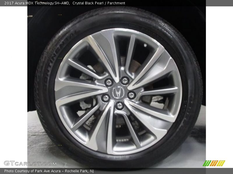 Crystal Black Pearl / Parchment 2017 Acura MDX Technology SH-AWD