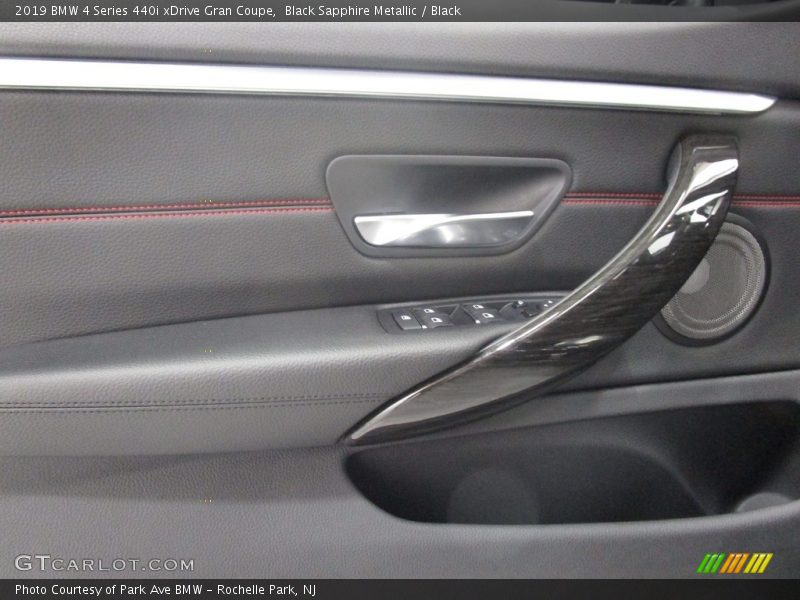 Black Sapphire Metallic / Black 2019 BMW 4 Series 440i xDrive Gran Coupe