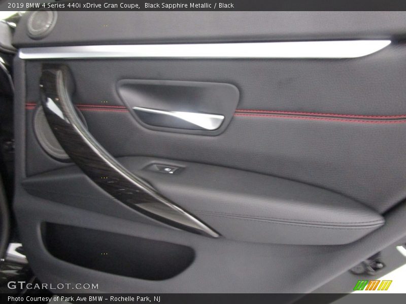Black Sapphire Metallic / Black 2019 BMW 4 Series 440i xDrive Gran Coupe