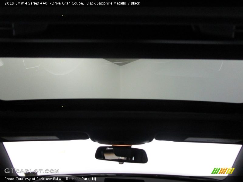Black Sapphire Metallic / Black 2019 BMW 4 Series 440i xDrive Gran Coupe