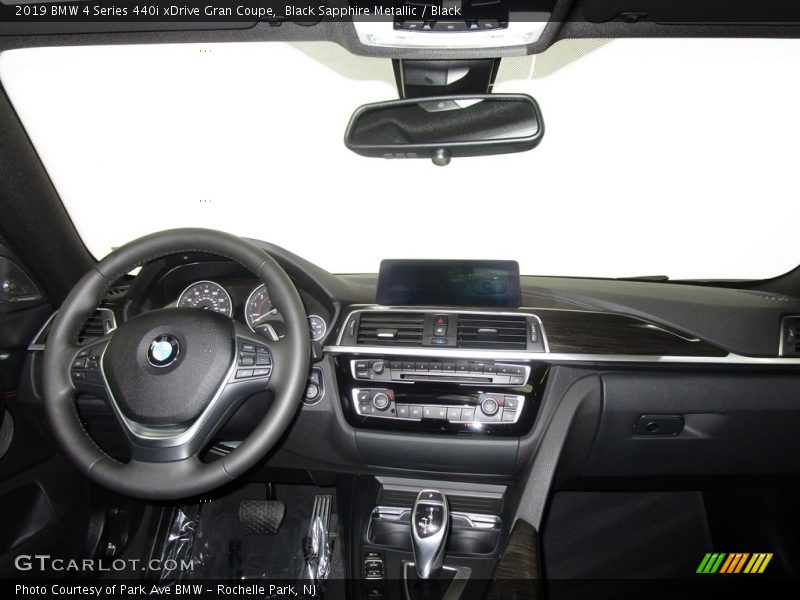 Black Sapphire Metallic / Black 2019 BMW 4 Series 440i xDrive Gran Coupe