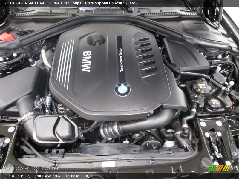 Black Sapphire Metallic / Black 2019 BMW 4 Series 440i xDrive Gran Coupe