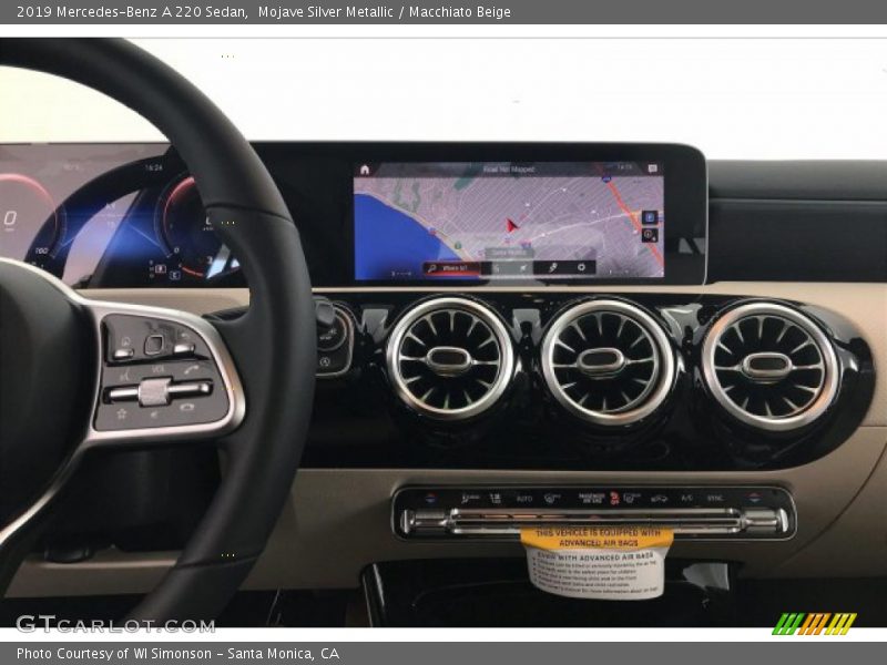 Mojave Silver Metallic / Macchiato Beige 2019 Mercedes-Benz A 220 Sedan