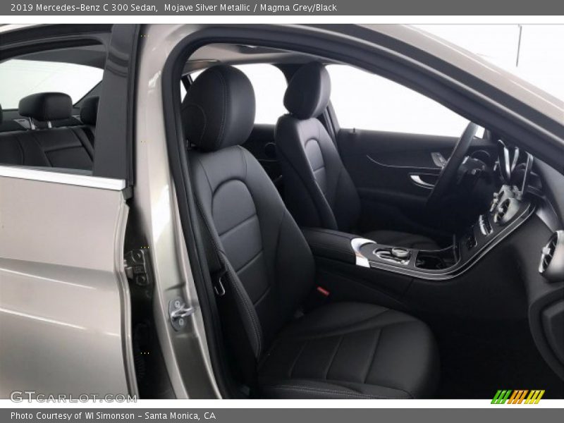 Mojave Silver Metallic / Magma Grey/Black 2019 Mercedes-Benz C 300 Sedan